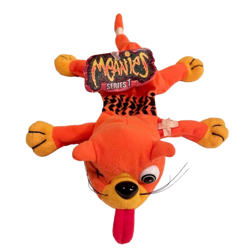 MEANIES Series 1 - “Splat” The Roadkill Cat, Original 1997-98, Perfect, NWT